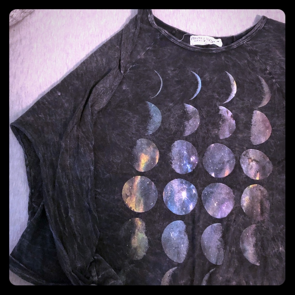 Moon phases Long Sleeve Shirt